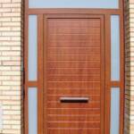 Puerta Portal Panel Ranurado