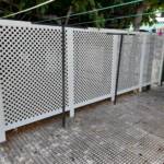 Valla chapa perforada